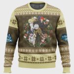 Familia Myth DanMachi Ugly Christmas Sweater: Festive Anime Merch with Unique Design – Limited Stock!