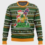 Get Festive with The Simpsons Ugly Christmas Sweater – Celebrate Family Tradition in Style!