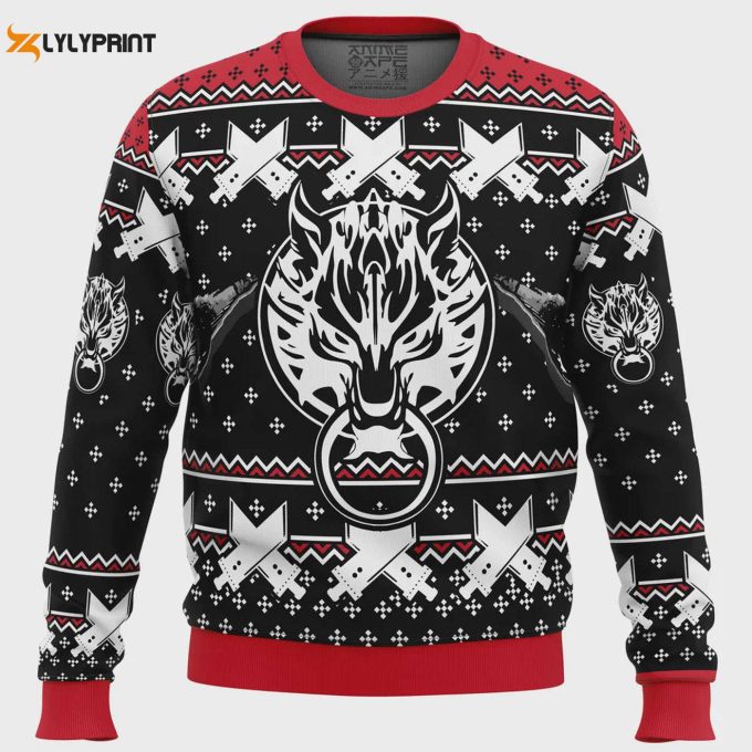 Get Festive With Final Fantasy Comet Ugly Christmas Sweater – Limited Edition Gaming Apparel