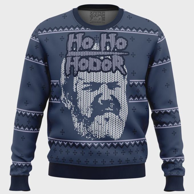 Hodor Ugly Christmas Sweater – Game Of Thrones Inspired Festive Attire