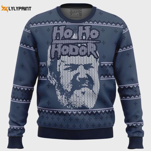 Hodor Ugly Christmas Sweater – Game of Thrones Inspired Festive Attire