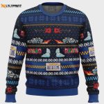 Get Back in Time for Christmas with Back to the Future Ugly Christmas Sweater