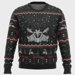 Get Festive with Ghibli Forest Spirit Ugly Christmas Sweater – Limited Edition Holiday Apparel