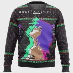 Shop the Ghost in the Shell Major Ugly Christmas Sweater – Perfect Anime Holiday Gift!