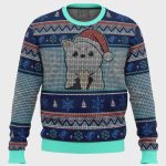 Gintama Gintoki & Sadaharu Ugly Christmas Sweater: Festive Anime Apparel for Gintama Fans