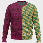 Giyu Tomioka Demon Slayer Ugly Christmas Sweater: Festive Anime Apparel for Fans