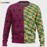 Giyu Tomioka Demon Slayer Ugly Christmas Sweater: Festive Anime Apparel for Fans