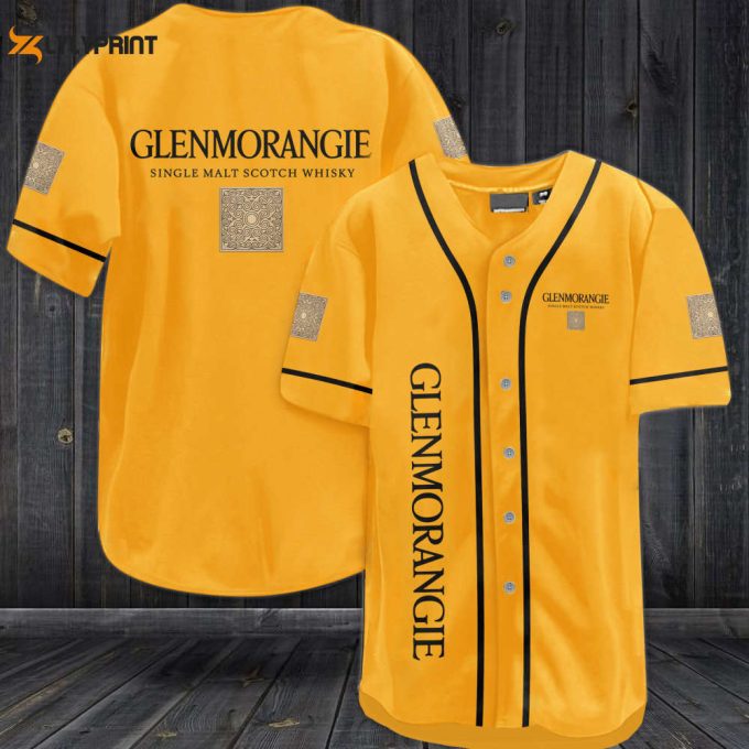 Glenmorangie Single Malt Scotch Whiskey Baseball Jersey - Perfect Gift For Men And Women Unisex Design! 1