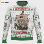 Get Festive with the Going Merry Christmas One Piece Ugly Sweater – Perfect for Holiday Fun!