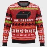 Get Festive with Great Reception: Internet Ugly Christmas Sweater – Perfect for Holiday Fun!