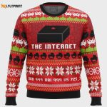 Get Festive with Great Reception: Internet Ugly Christmas Sweater – Perfect for Holiday Fun!