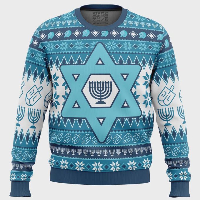 Hanukkah Ugly Christmas Sweater: Celebrate The Festival Of Lights With Style!