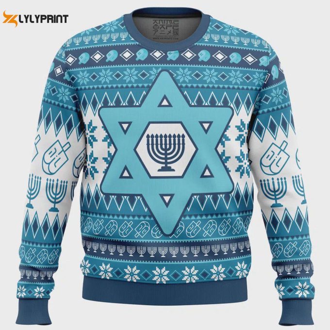 Hanukkah Ugly Christmas Sweater: Celebrate The Festival Of Lights With Style!