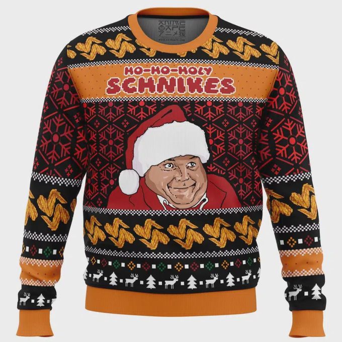 Ho Ho Holy Schnikes Tommy Boy Ugly Christmas Sweater - Festive &Amp; Funny Holiday Apparel 2