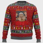 Get Festive with Home Malone Meme Ugly Christmas Sweater – Unique Funny and Memorable Holiday Attire!