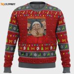 Get Festive with Home Malone Meme Ugly Christmas Sweater – Unique Funny and Memorable Holiday Attire!