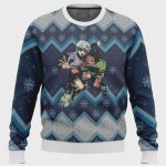 Hunter X Hunter Gon & Killua Ugly Christmas Sweater: Festive Anime Apparel for Fans!