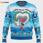 I Like Your Spirit Spirited Away Ugly Christmas Sweater – Festive Anime-Inspired Apparel