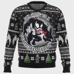 Get Festive with the Venom Ugly Christmas Sweater at a Christmas Party – Limited Edition!