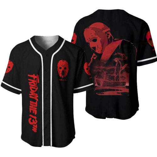 Jason Voorhees Crystal Lake Baseball Jersey – Gift for Men Women – Gift for Men Women