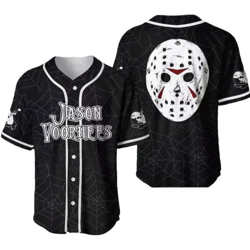 Jason Voorhees Spider Baseball Jersey – Gift for Men Women – Gift for Men Women