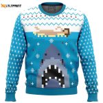 Get Festive with Jaws Ugly Christmas Sweater – Perfect Holiday Attire for Shark Fans! Get Festive with Jaws Ugly Christmas Sweater – Perfect Holiday Attire for Shark Fans!