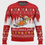 Jingle Jingle Jangle Ed Edd n Eddy Ugly Christmas Sweater – Festive and Fun Holiday Apparel