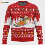 Jingle Jingle Jangle Ed Edd n Eddy Ugly Christmas Sweater – Festive and Fun Holiday Apparel