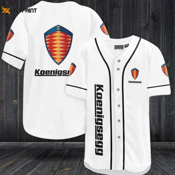 Koenigsegg Automotive Ab Baseball Jersey 1