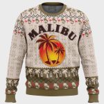 Get Festive with Malibu Rum Ugly Christmas Sweater – Fun & Stylish Holiday Apparel!
