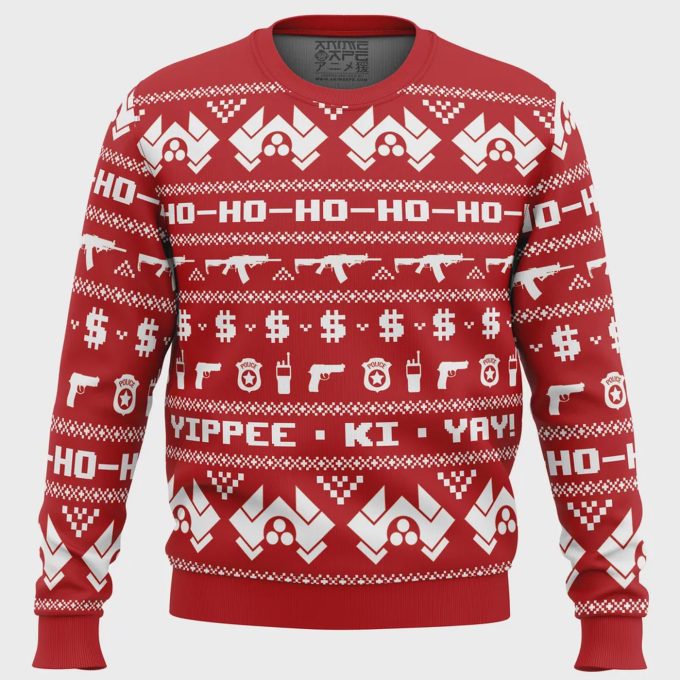 Stay Festive &Amp; Stylish: Mcclane Winter Die Hard Ugly Christmas Sweater