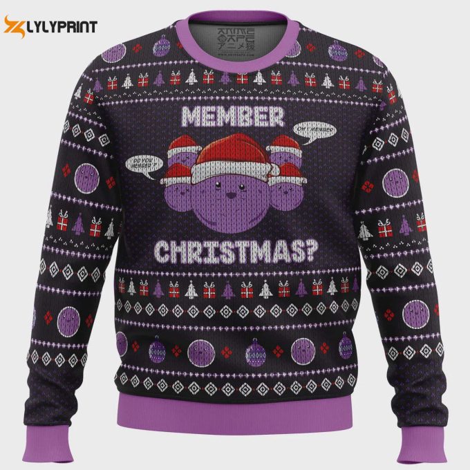 Get Festive With Member Berries South Park Ugly Christmas Sweater – Perfect Holiday Attire!