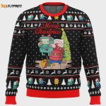 Merry Christmas BMO Finn Adventure Time Ugly Sweater – Festive & Fun Holiday Attire