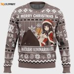 Merry Christmas Watashi Kininarimasu Hyouka Ugly Sweater – Festive & Fun Holiday Attire