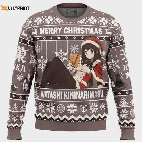 Get Festive with Chibi Aoi Todo Jujutsu Kaisen Ugly Christmas Sweater – Perfect Gift for Anime Fans!