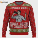 Merry Drunk I m Christmas Sterling Archer Ugly Sweater: Festive & Hilarious Holiday Attire