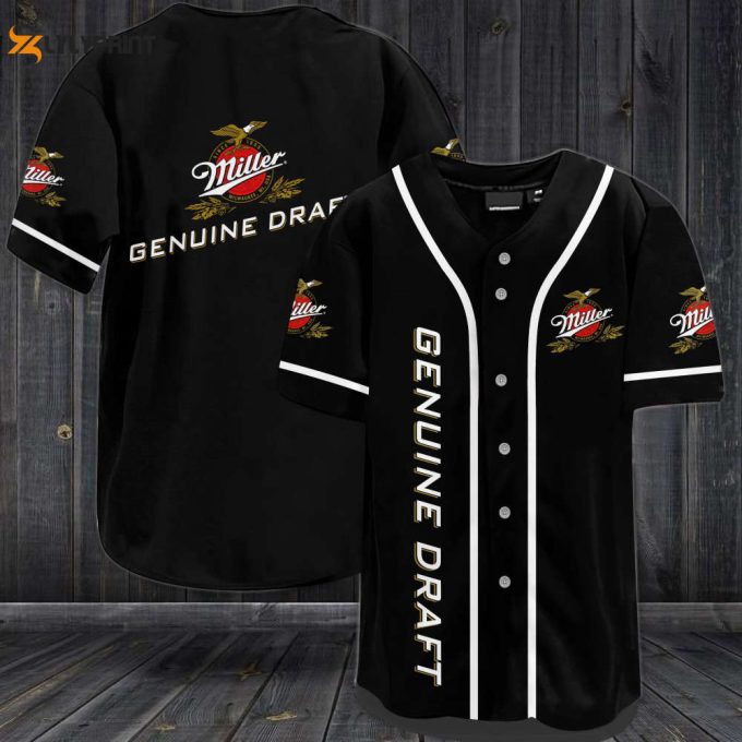 Miller Genuine Draft Baseball Jersey 1