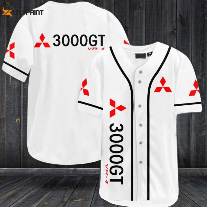 Mitsubishi 3000Gt Vr-4 Baseball Jersey 1