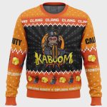 Get Festive with Monkey Bomb Call of Duty Ugly Christmas Sweater – Limited Edition Gaming Apparel