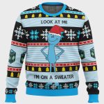 Get Festive with the Mr Meeseeks Ugly Christmas Sweater – Limited Edition Holiday Apparel