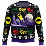 Get Festive with Nananana Christmas Batman Ugly Sweater – DC Comics Holiday Apparel