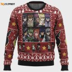 Get Festive with Night Raid Akame ga Kill Ugly Christmas Sweater – Perfect Anime-inspired Holiday Attire!