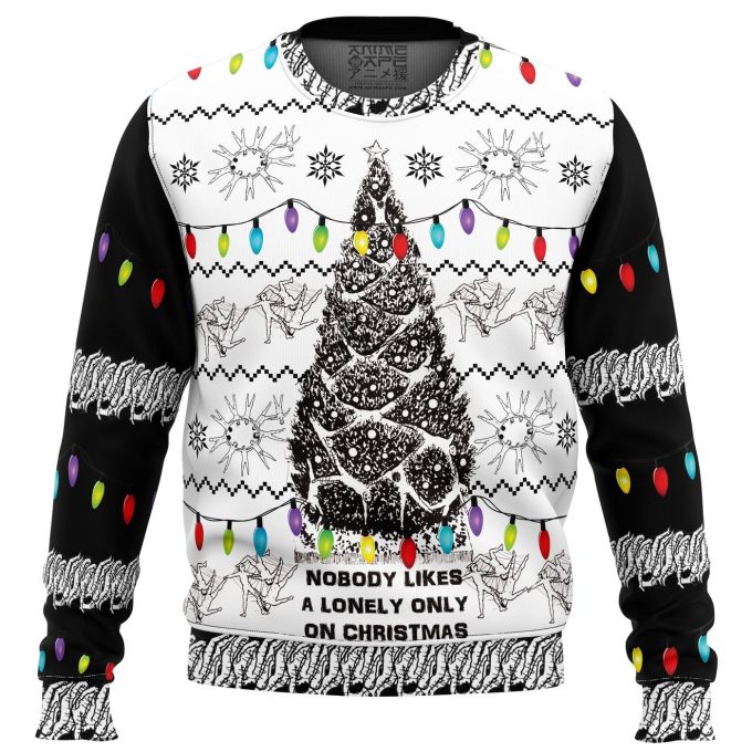 Get Festive With Junji Ito S Ugly Christmas Sweater – Nobody Likes A Lonely Only Army Of One