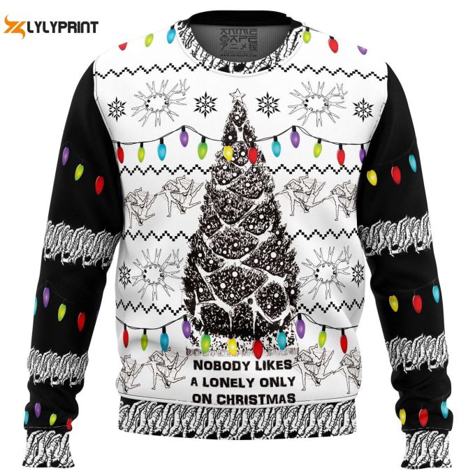 Get Festive With Junji Ito S Ugly Christmas Sweater – Nobody Likes A Lonely Only Army Of One