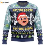 Get Festive with the Not the Santa Dinosaurs Ugly Christmas Sweater – Perfect for Holiday Parties!