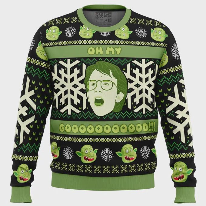 Stand Out This Holiday Season With The Omg Troll 2 Ugly Christmas Sweater – Perfect For Festive Fun!