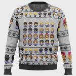 Ouran High School Host Club Ugly Christmas Sweater – Fun and Festive Sprites Design