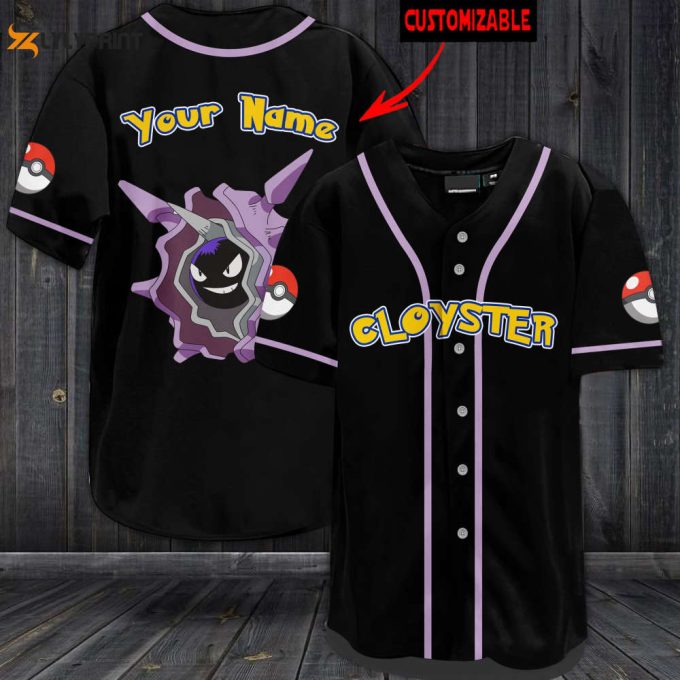 Personalized Cloyster Baseball Jersey 1