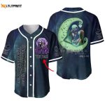 Personalized Jack & Sally We’re Simply Meant To Be Baseball Jersey – Gift for Men Women – Gift for Men Women