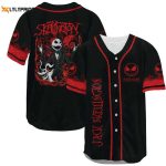 Personalized Jack Skellington And Zero Baseball Jersey – Gift for Men Women – Gift for Men Women